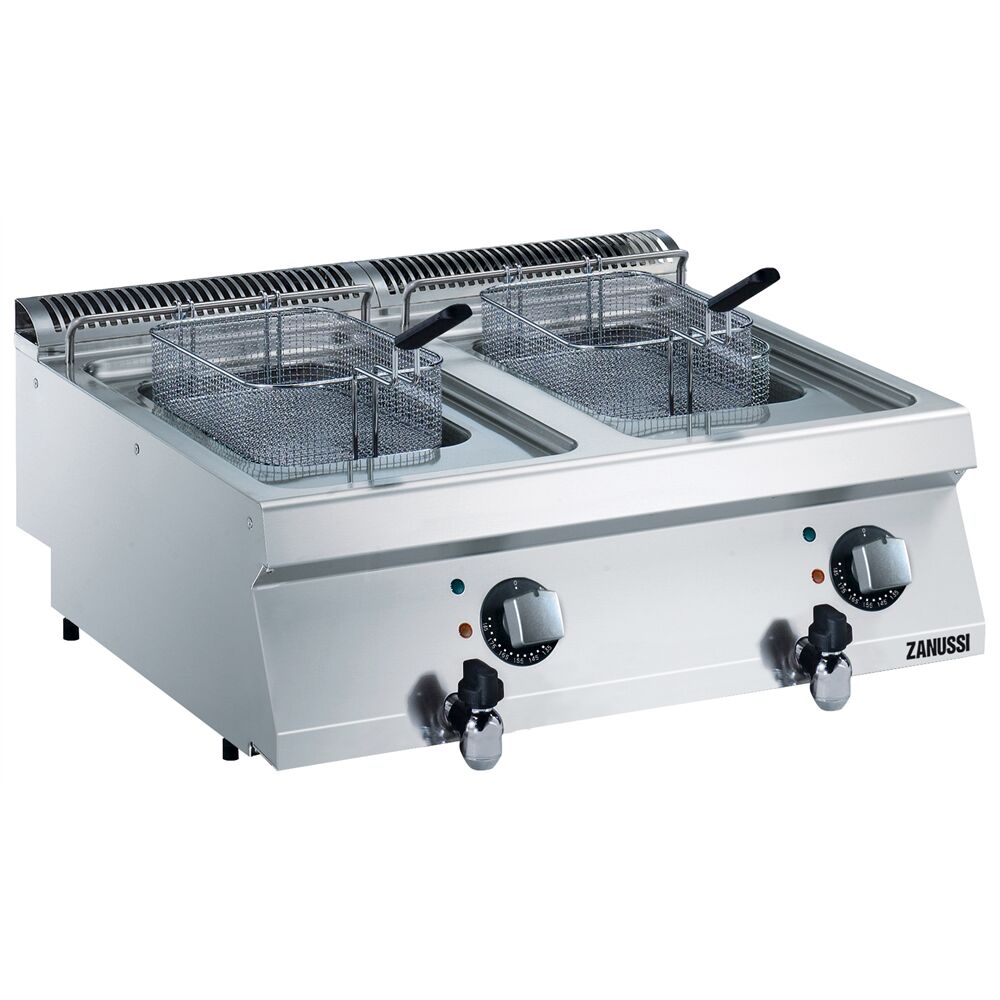 Zanussi Elektrikli Fritöz 7+7 Litre