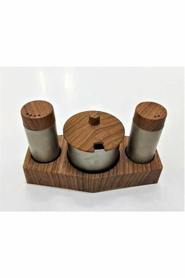 Gül Plastik 3'lü Tuzluk Seti