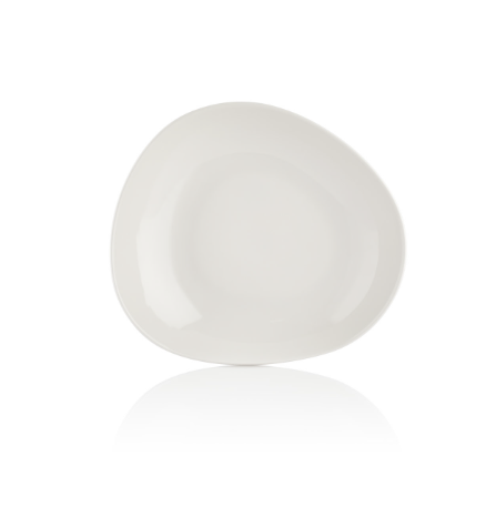 By Bone Whıte Island Çukur Tabak 25 Cm