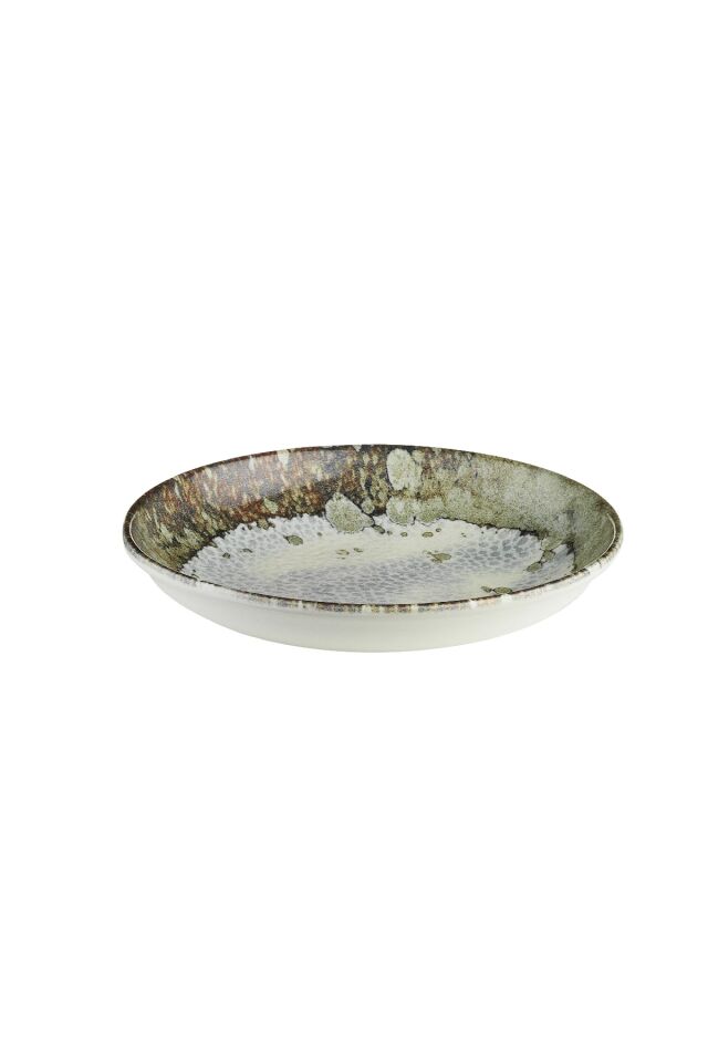 Bone Teos Çukur Tabak 21 Cm