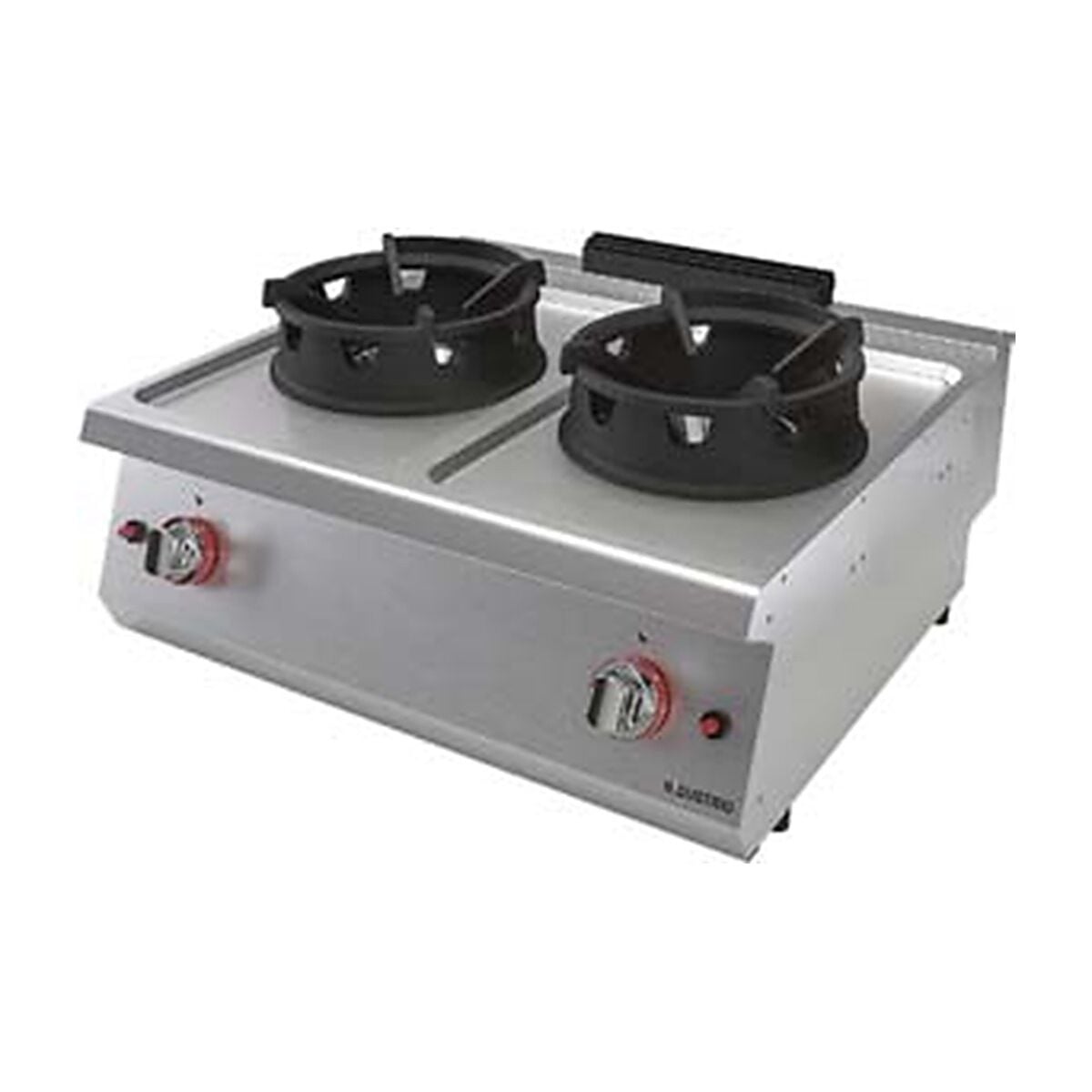 İki Brülörlü Gazlı Wok Ocak