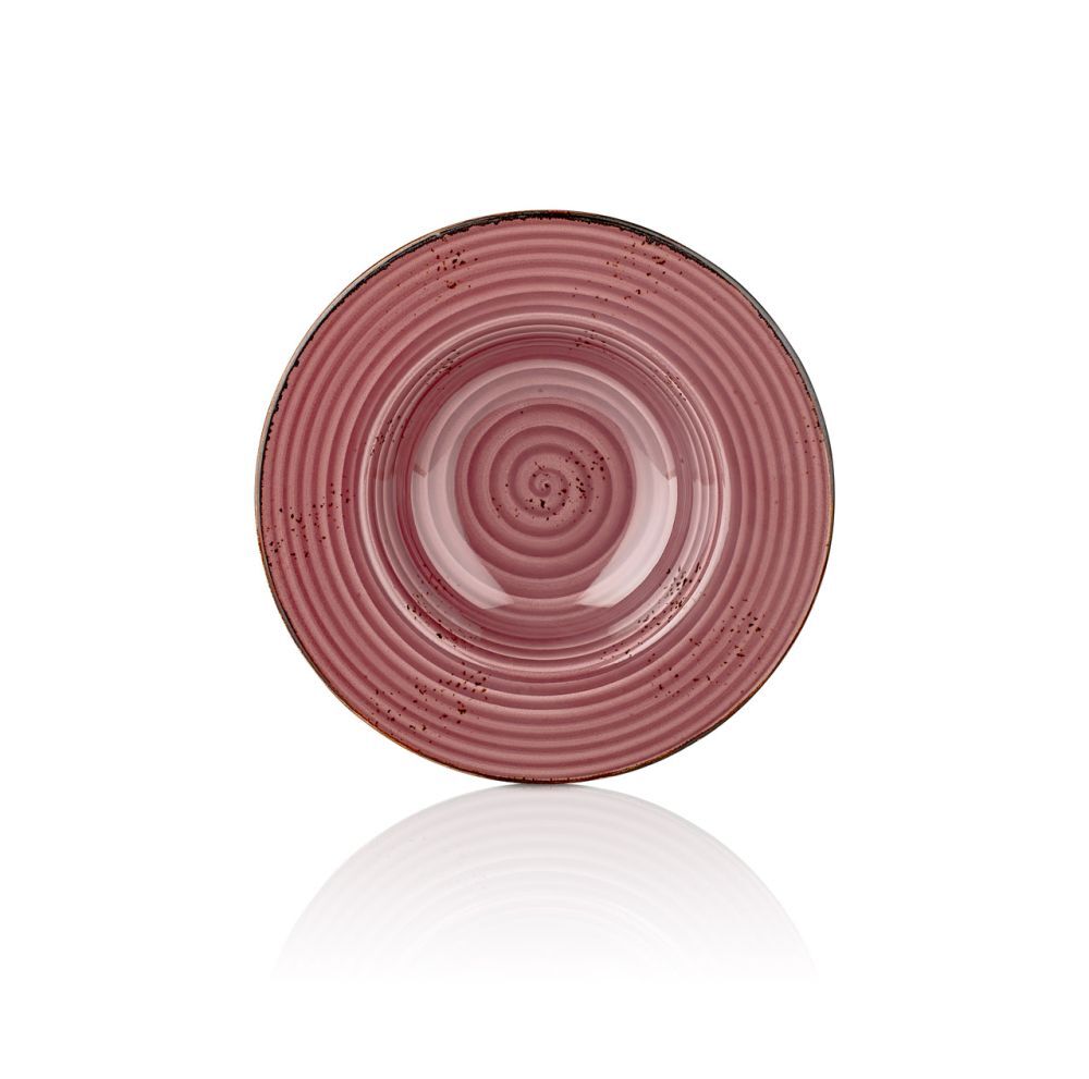 Rose Gastro Çukur Tabak 25 Cm 400 CC