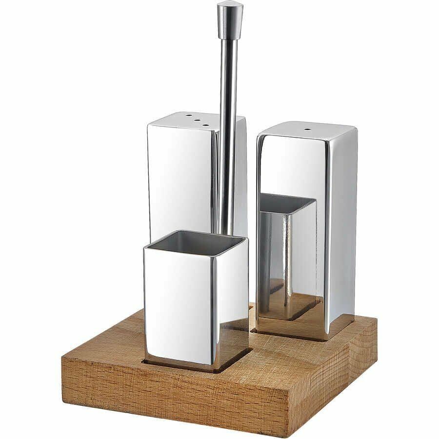 Biradlı Üçlü Tuzluk Takımı