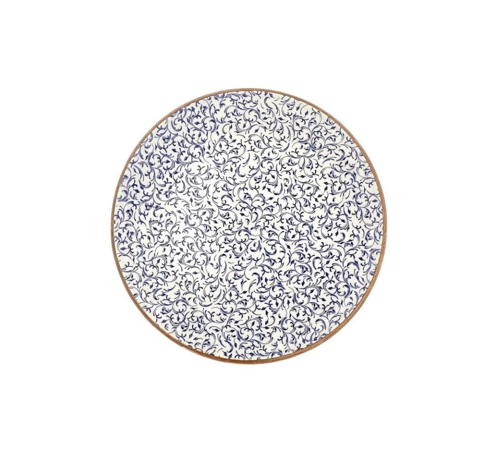 By Bone  Edera Açık Zest Düz Tabak 25 Cm