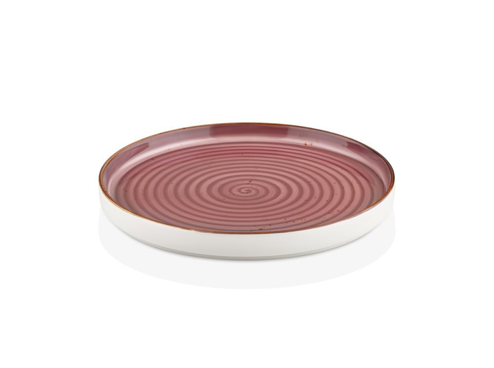 Rose Helix Düz Tabak 19 Cm