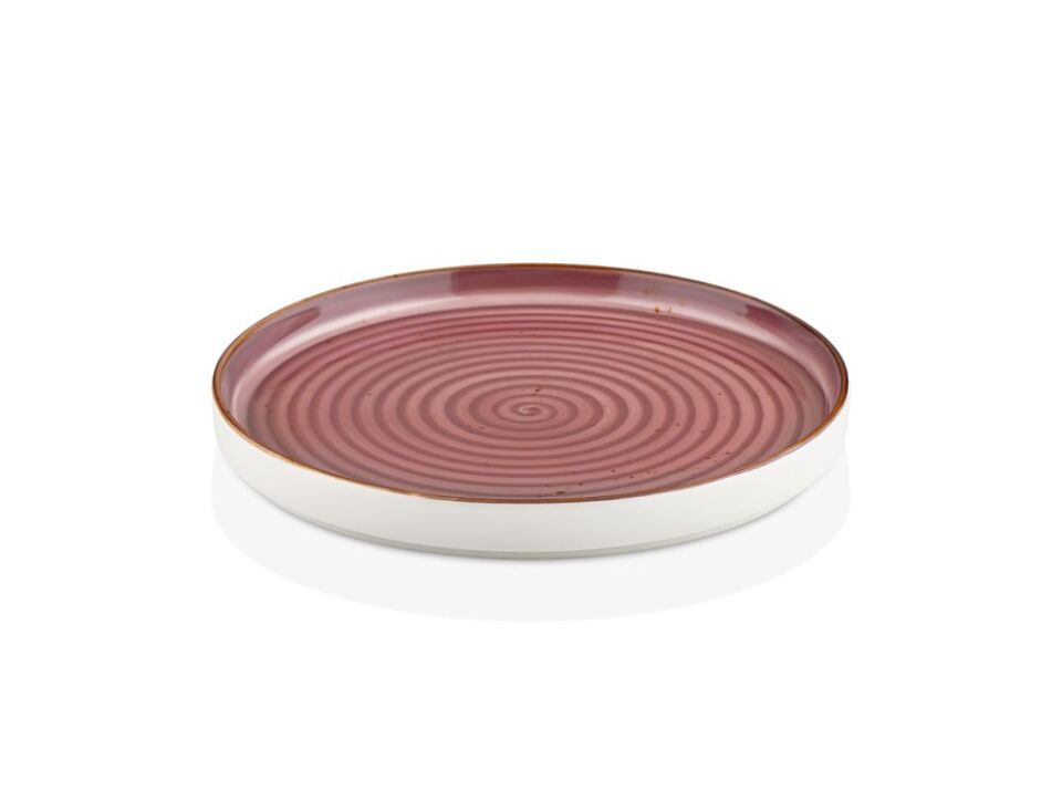 Rose Helix Düz Tabak 19 Cm