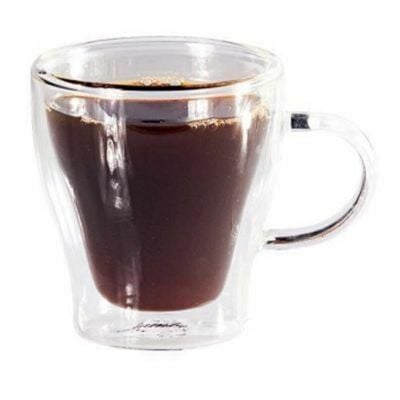 Çift Cidarlı Kulplu Bardak 250 CC (6 Adet)