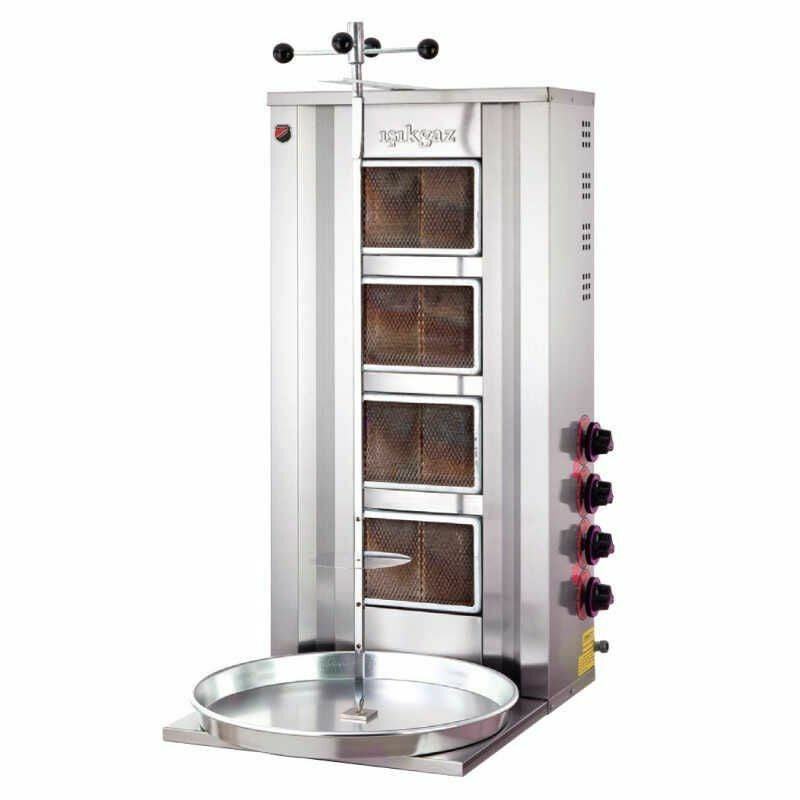 Işıkgaz Doğalgazlı 4 Radyanlı Döner Ocağı