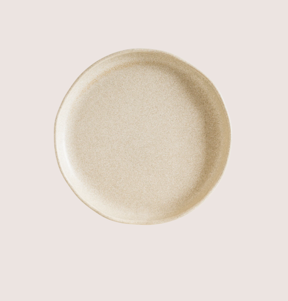 Sahara Cresta Düz Tabak 19 Cm