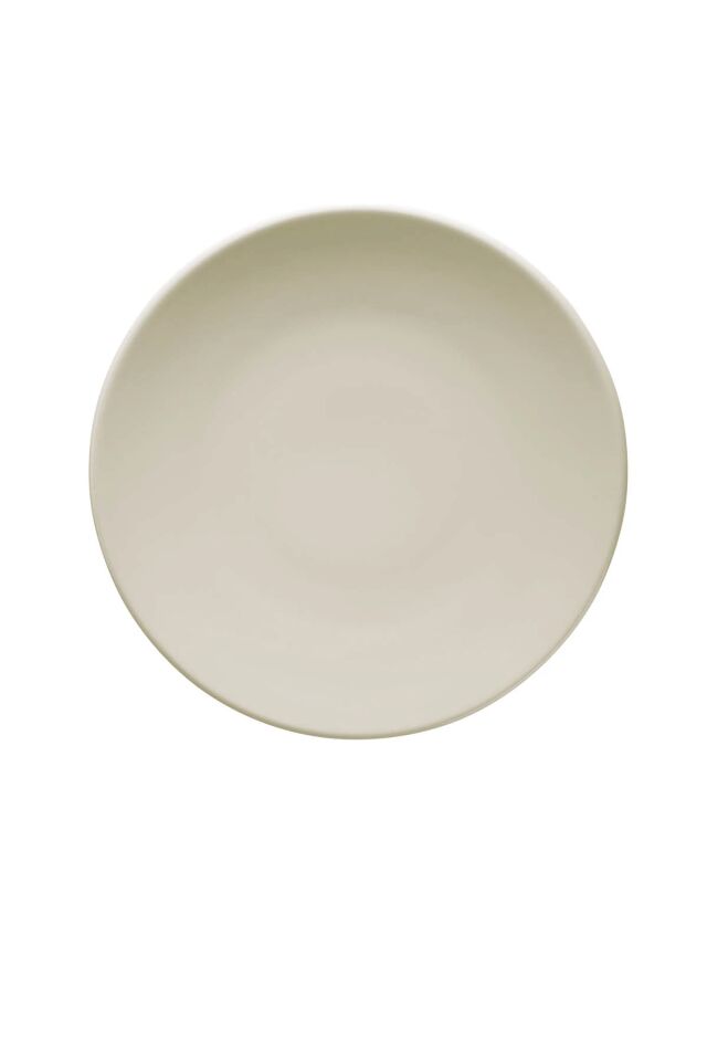 Bone Teos Dekorsuz Düz Tabak 23 Cm