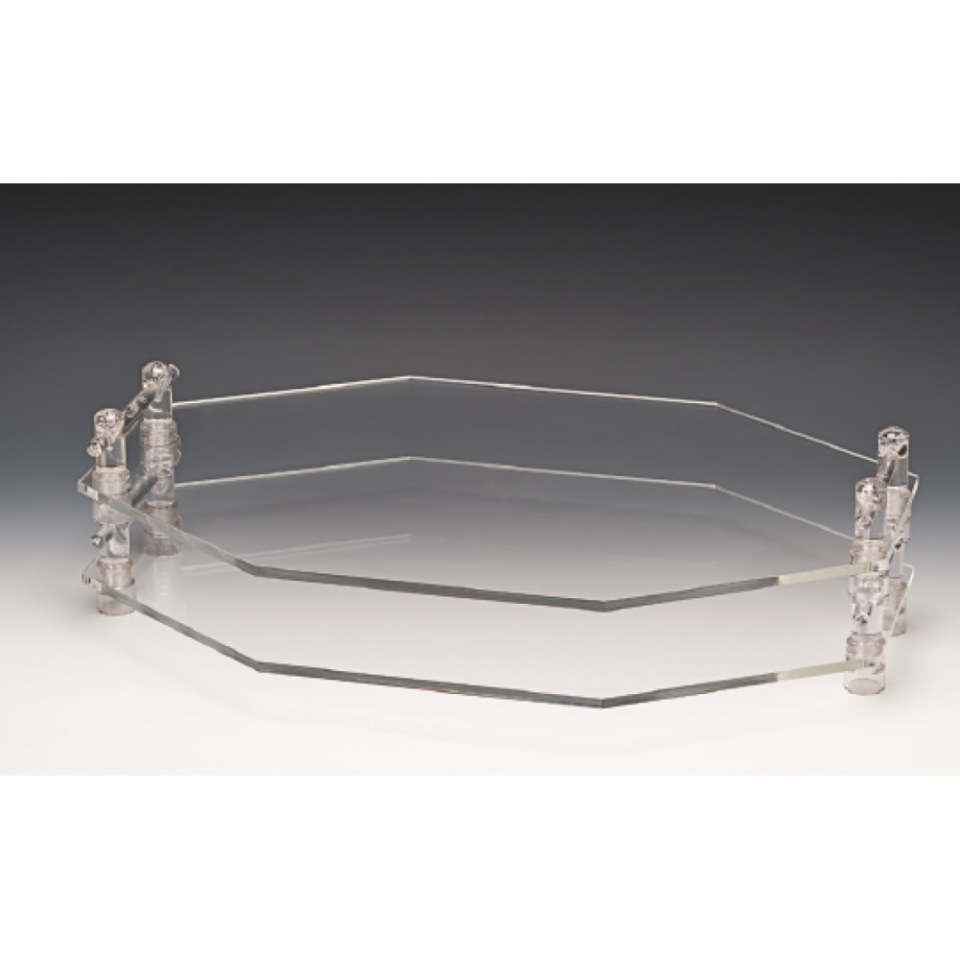 Sekizgen Akrilik Teşhir Standı