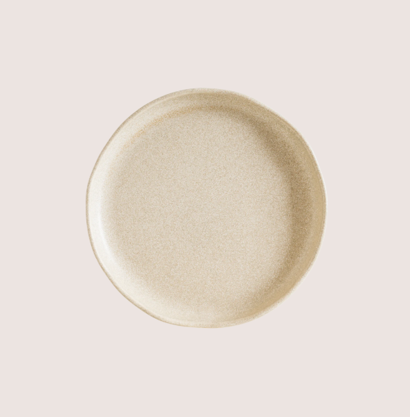 Sahara Cresta Düz Tabak 25 Cm