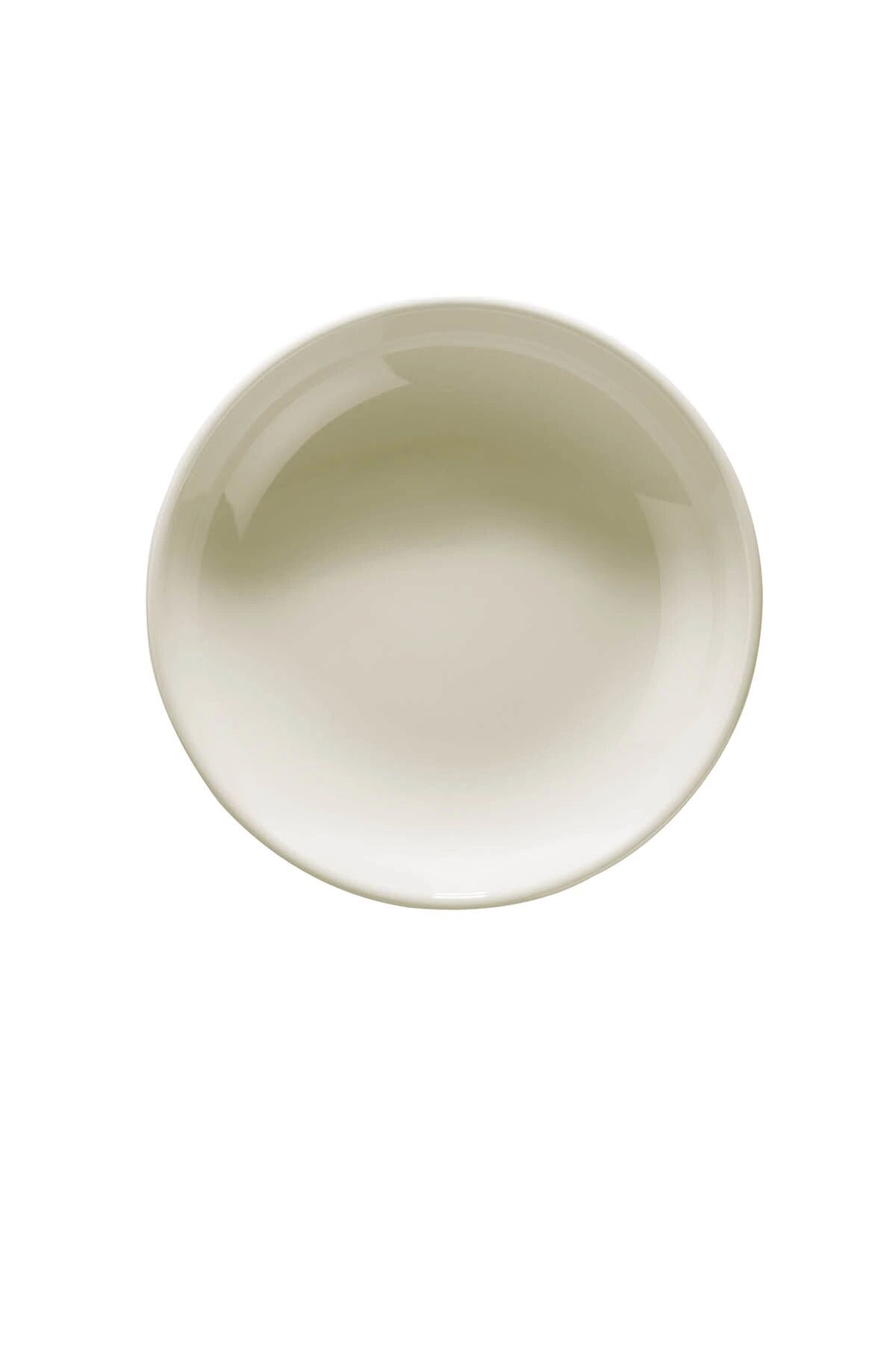 Bone Teos Dekorsuz Çukur Tabak 25 Cm