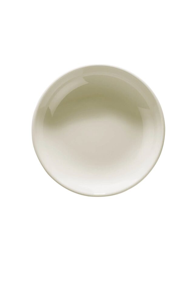 Bone Teos Dekorsuz Çukur Tabak 25 Cm