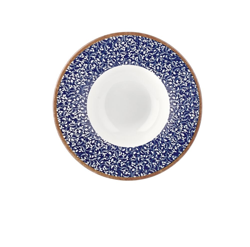 Edera Cobalt Gastro Çukur Tabak 25 Cm 400 CC