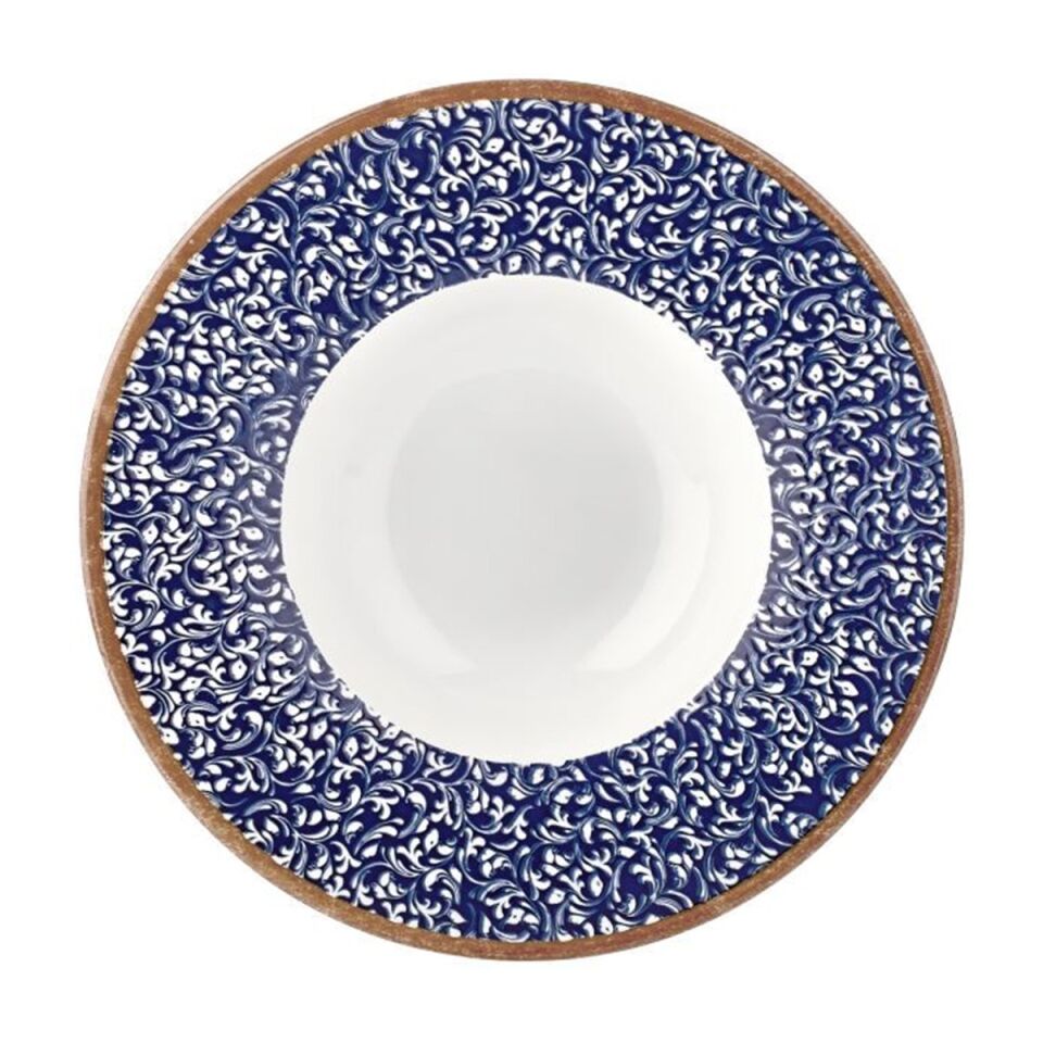Edera Cobalt Gastro Çukur Tabak 25 Cm 400 CC