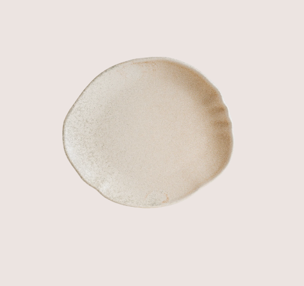 Sahara Tone Oval Tabak 20 Cm