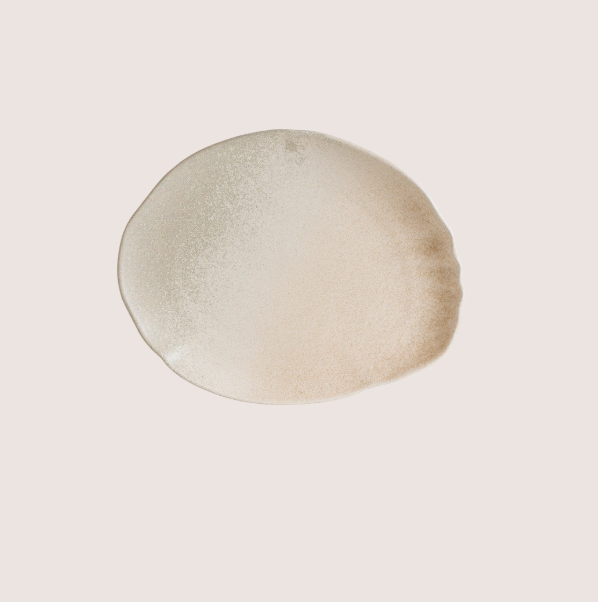 Sahara Tone Oval Tabak 30 Cm