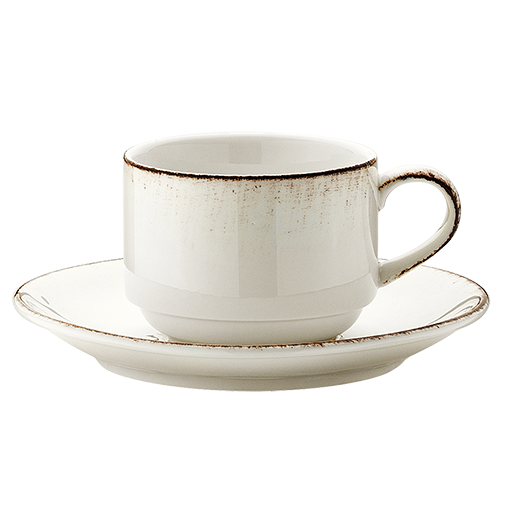 Retro Gourmet Çay Fincanı Tabağı 16 cm