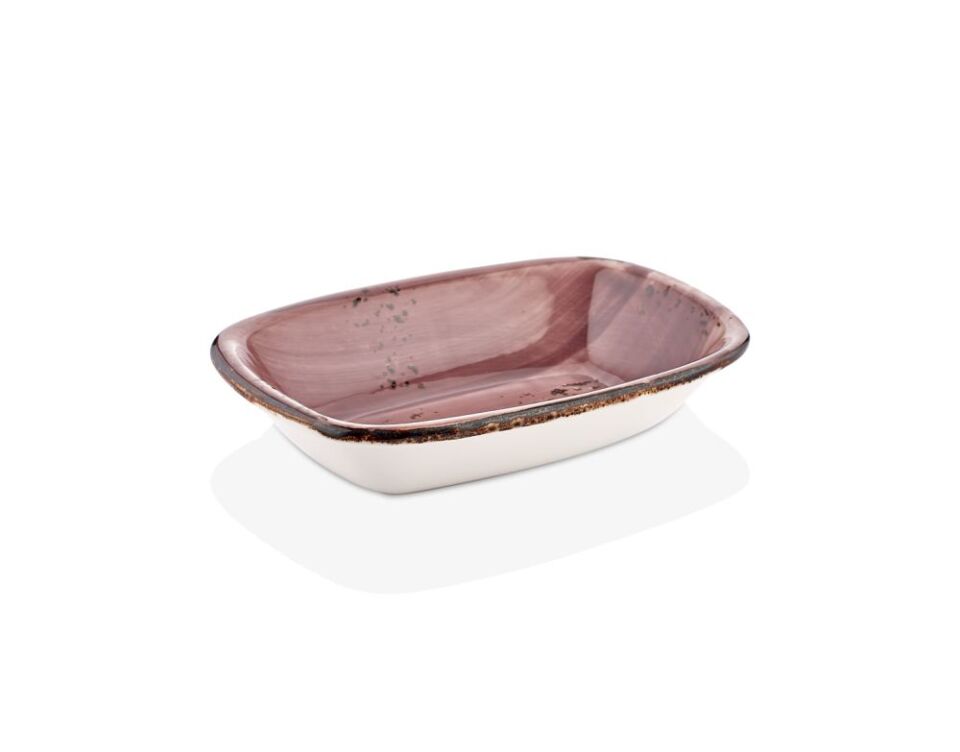 By Bone  Rose Zest Dik Kayık Tabak 20 Cm