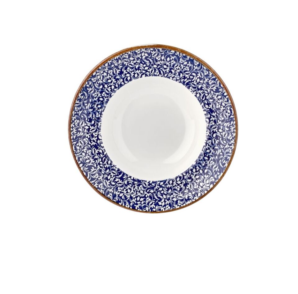 Edera Cobalt Zest Çukur Tabak 25 Cm 400 CC
