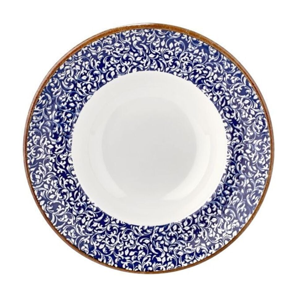 Edera Cobalt Zest Çukur Tabak 25 Cm 400 CC