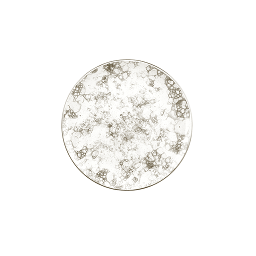 Rocks Brown Gourmet Düz Tabak 21 Cm