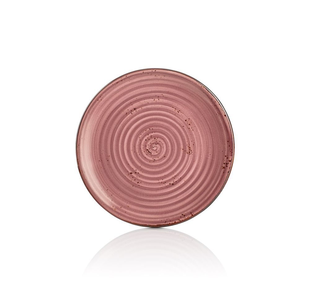 Rose Zest Düz Tabak 21 Cm