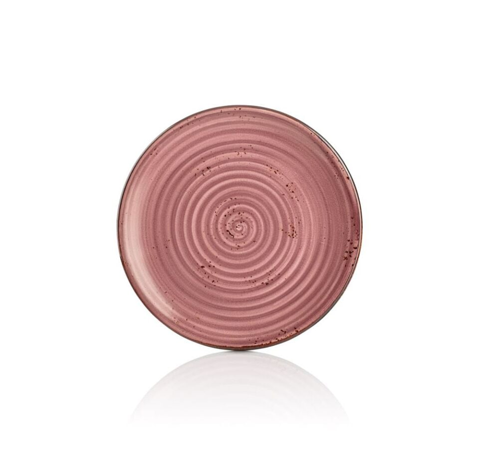 Rose Zest Düz Tabak 21 Cm