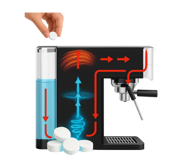 Espresso Makinesi Temizleme Tableti