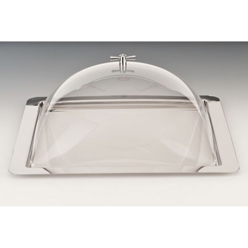 Kare, Çelik Tepsili, Kapaklı Teşhir Tepsisi