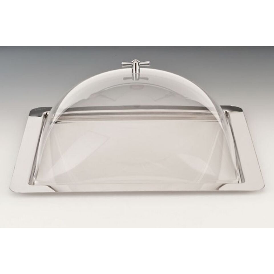 Kare, Çelik Tepsili, Kapaklı Teşhir Tepsisi