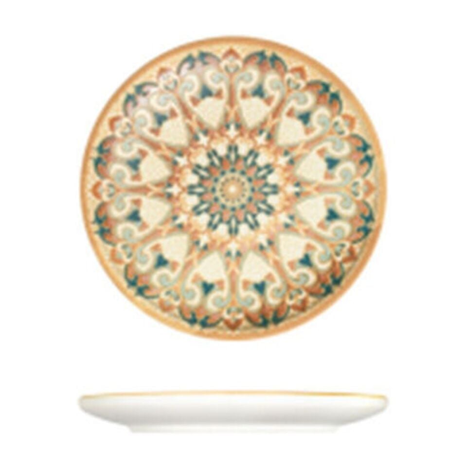 Qasbah Tima Düz Tabak 16 cm