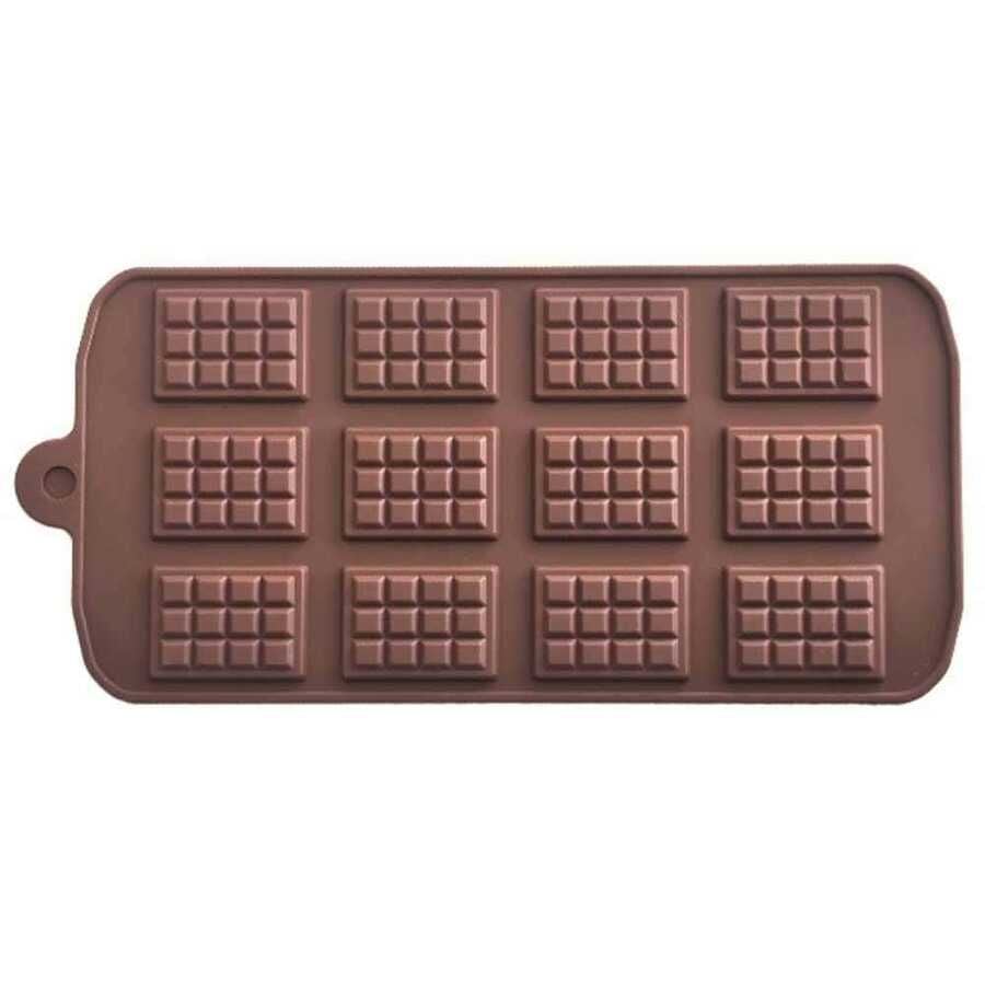 Çikolata Kalıbı - Silikon - Mini Tablet