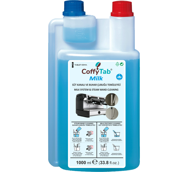 Kahve Makinesi Süt Kanalı ve Buhar Çubuğu Temizleme Sıvısı