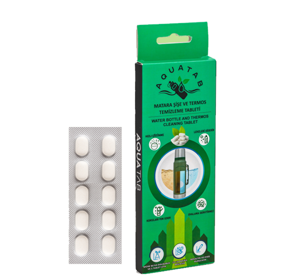 Matara, Şişe ve Termos Temizleme Tableti
