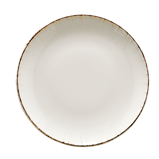 Retro Gourmet Düz Tabak 25 Cm