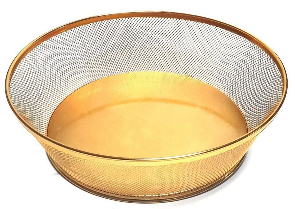 Tel Sepet 13 Cm Altın (5 Adet)