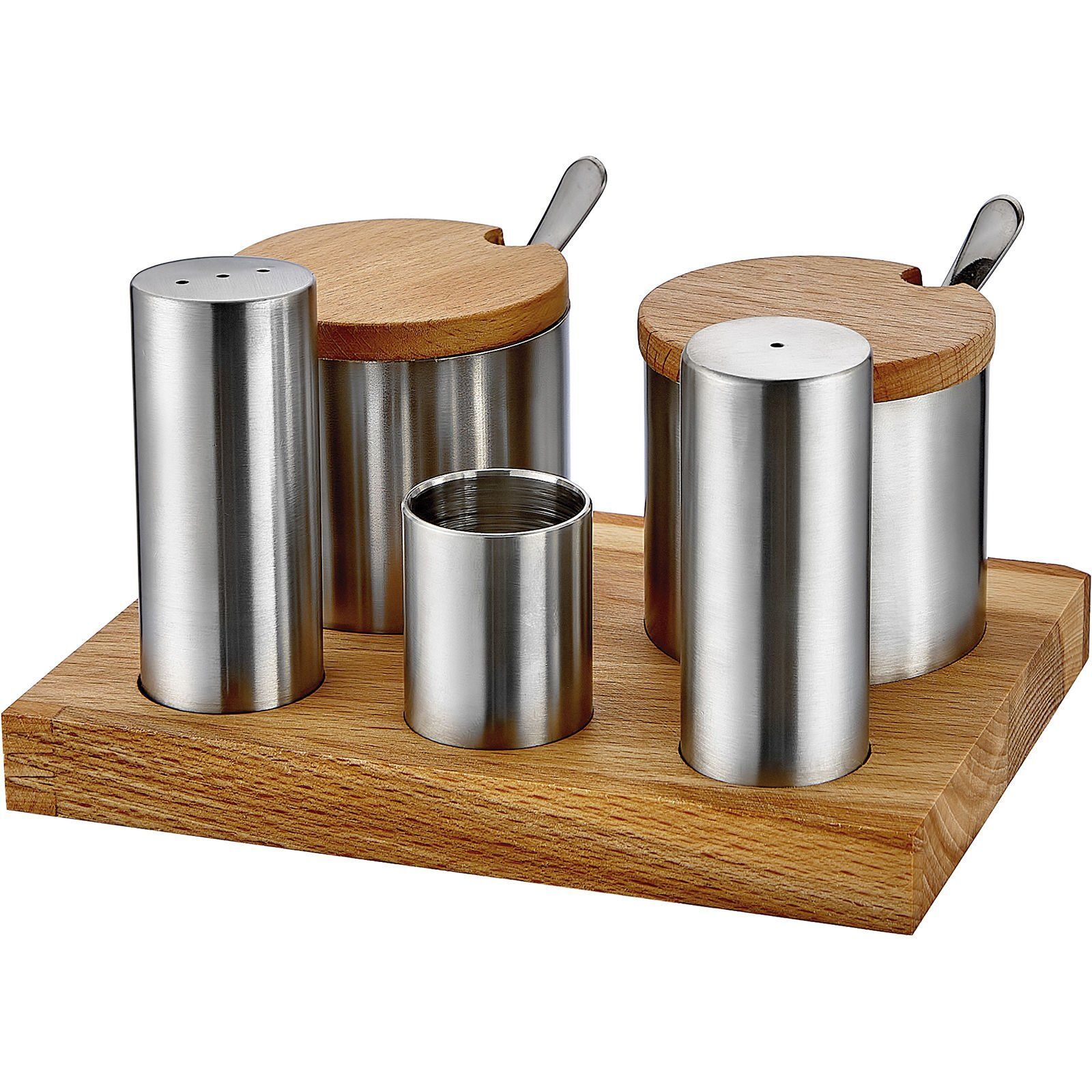 Beşli Tuzluk ve Baharatlık Takımı