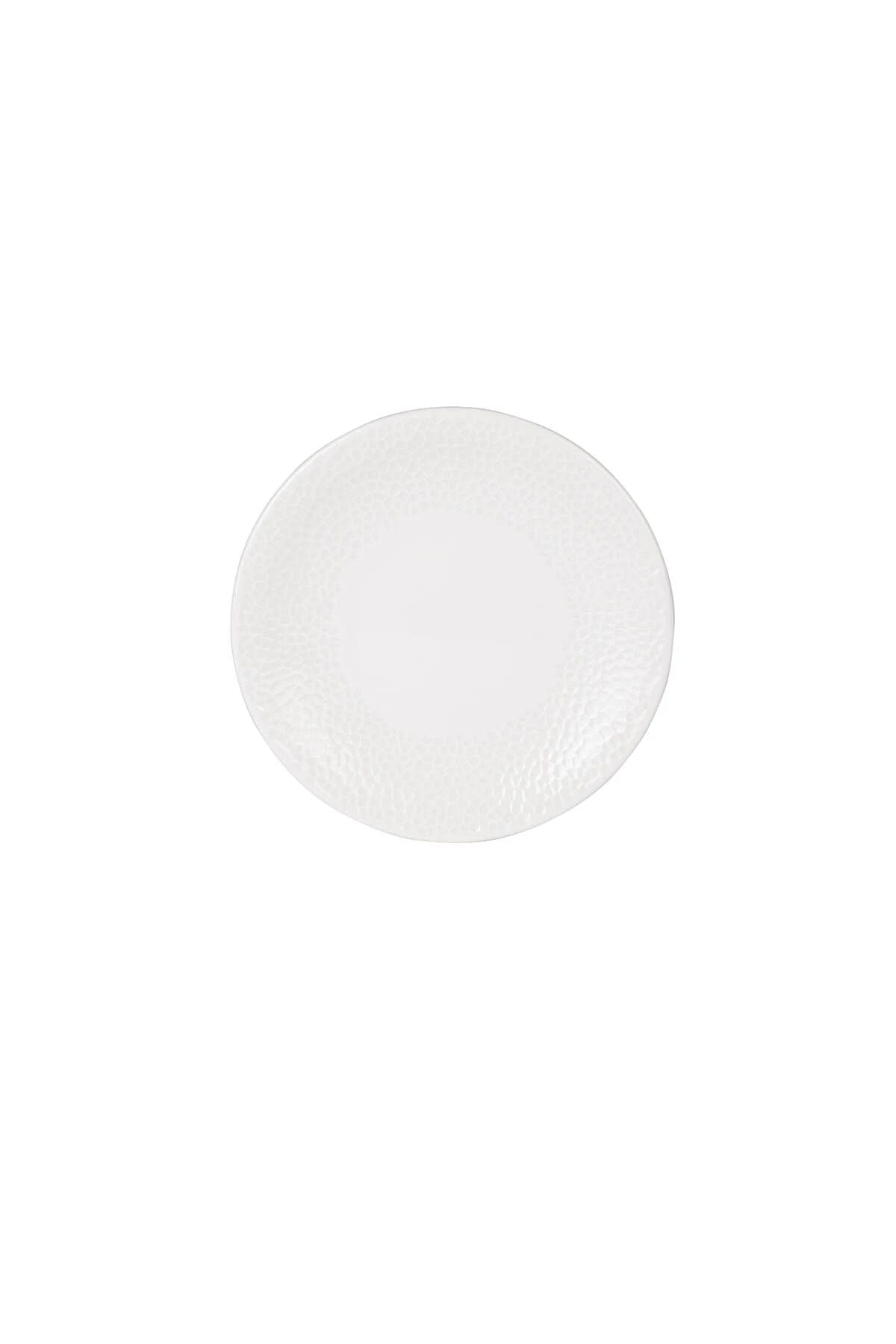 Bone Wellington Dekorsuz Düz Tabak 19 Cm