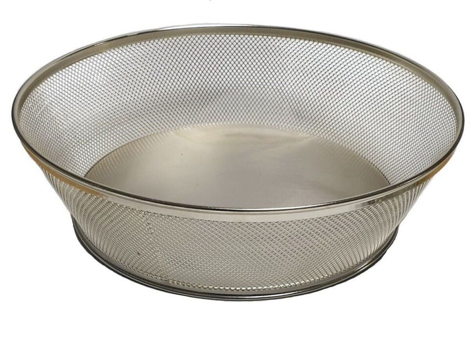 Tel Sepet 13 Cm Gümüş (5 Adet)