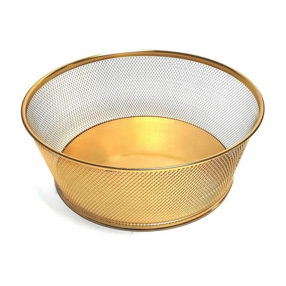 Tel Sepet 17 Cm Altın (5 Adet)
