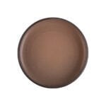 Taupe Celesta Düz Tabak 22 cm