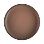 Taupe Celesta Düz Tabak 27 cm