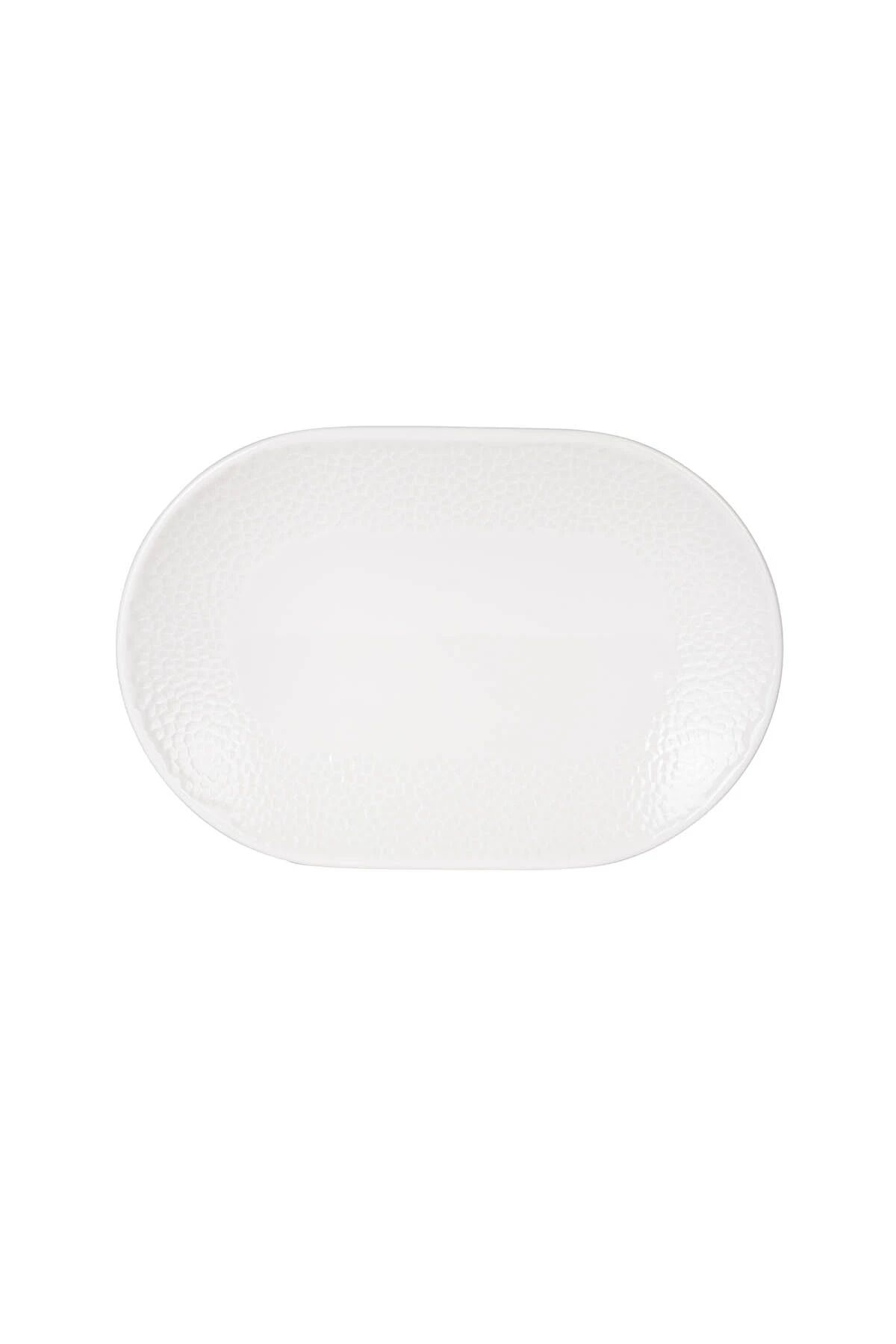 Bone Wellington Kayık Tabak 28 Cm