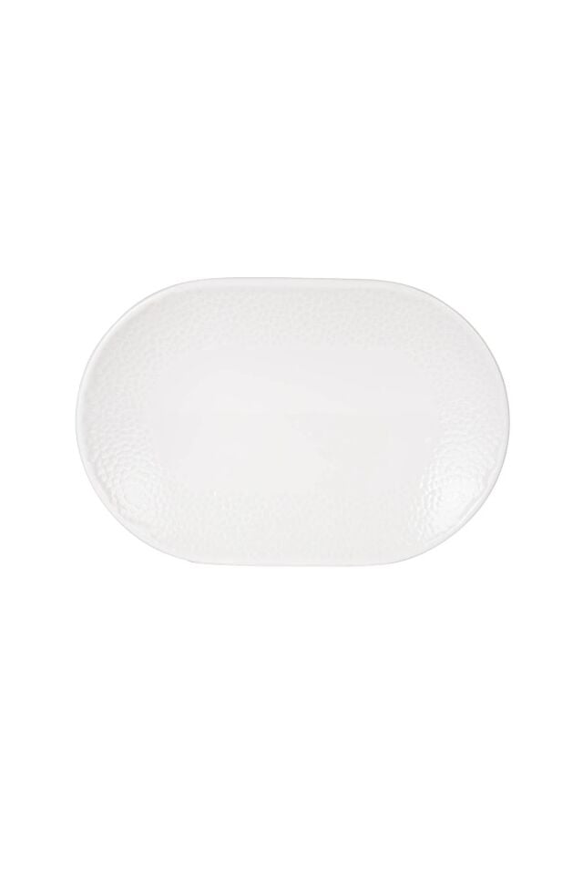 Bone Wellington Kayık Tabak 28 Cm