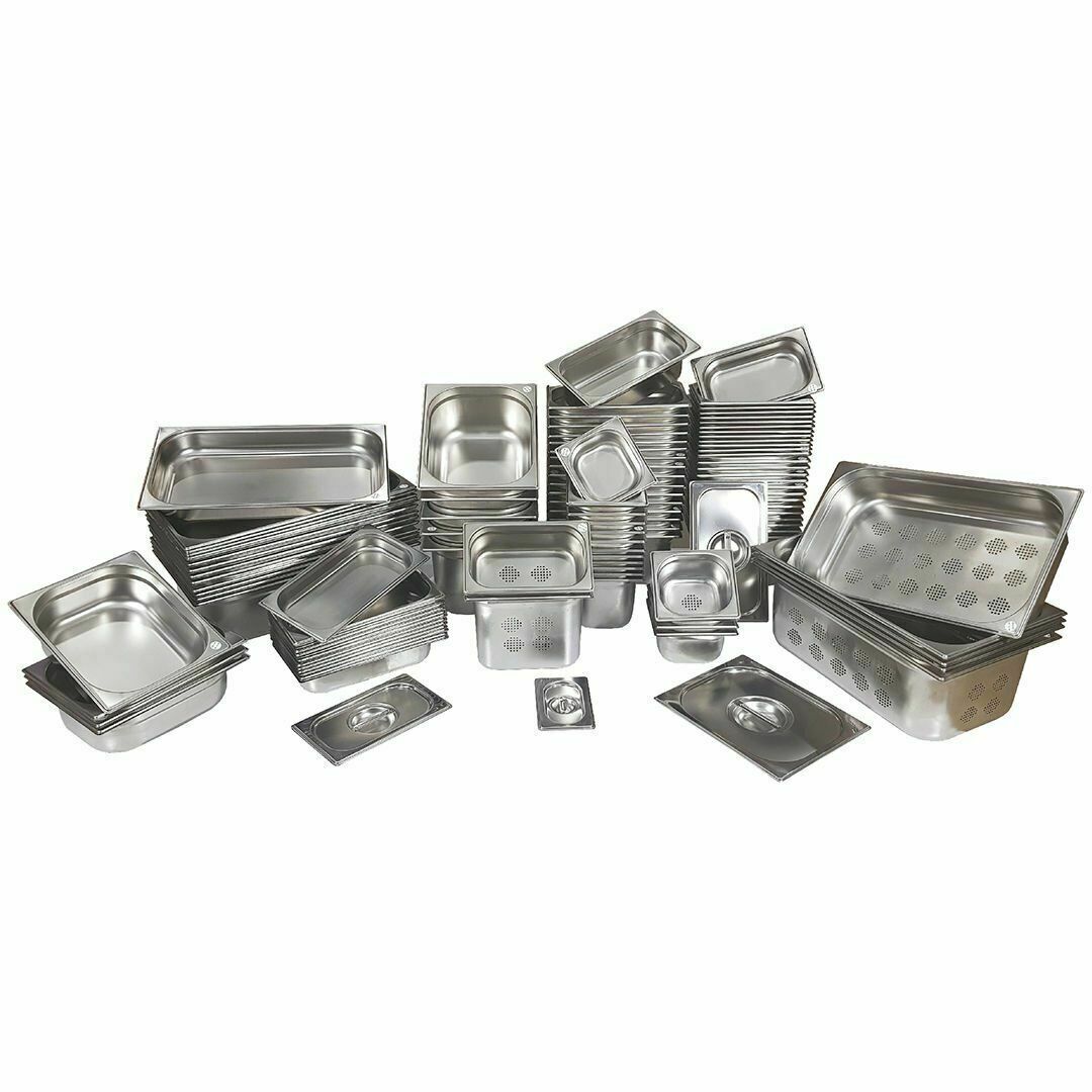 Delikli Gastronorm Küvet GN (2/1 100 MM)