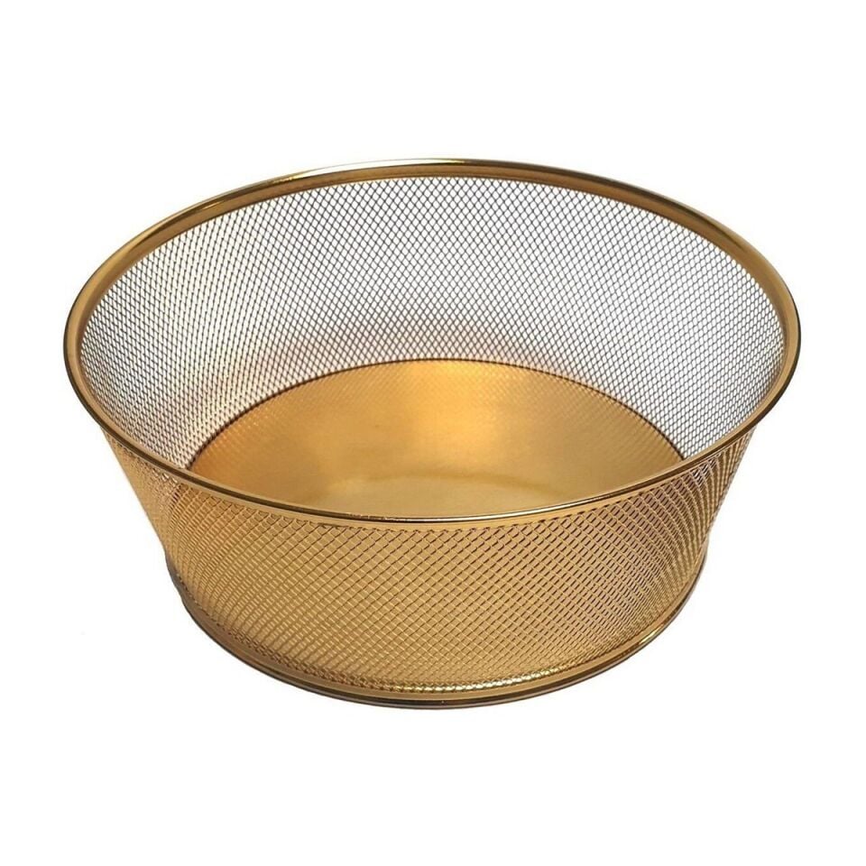 Tel Sepet 19 Cm Altın (5 Adet)