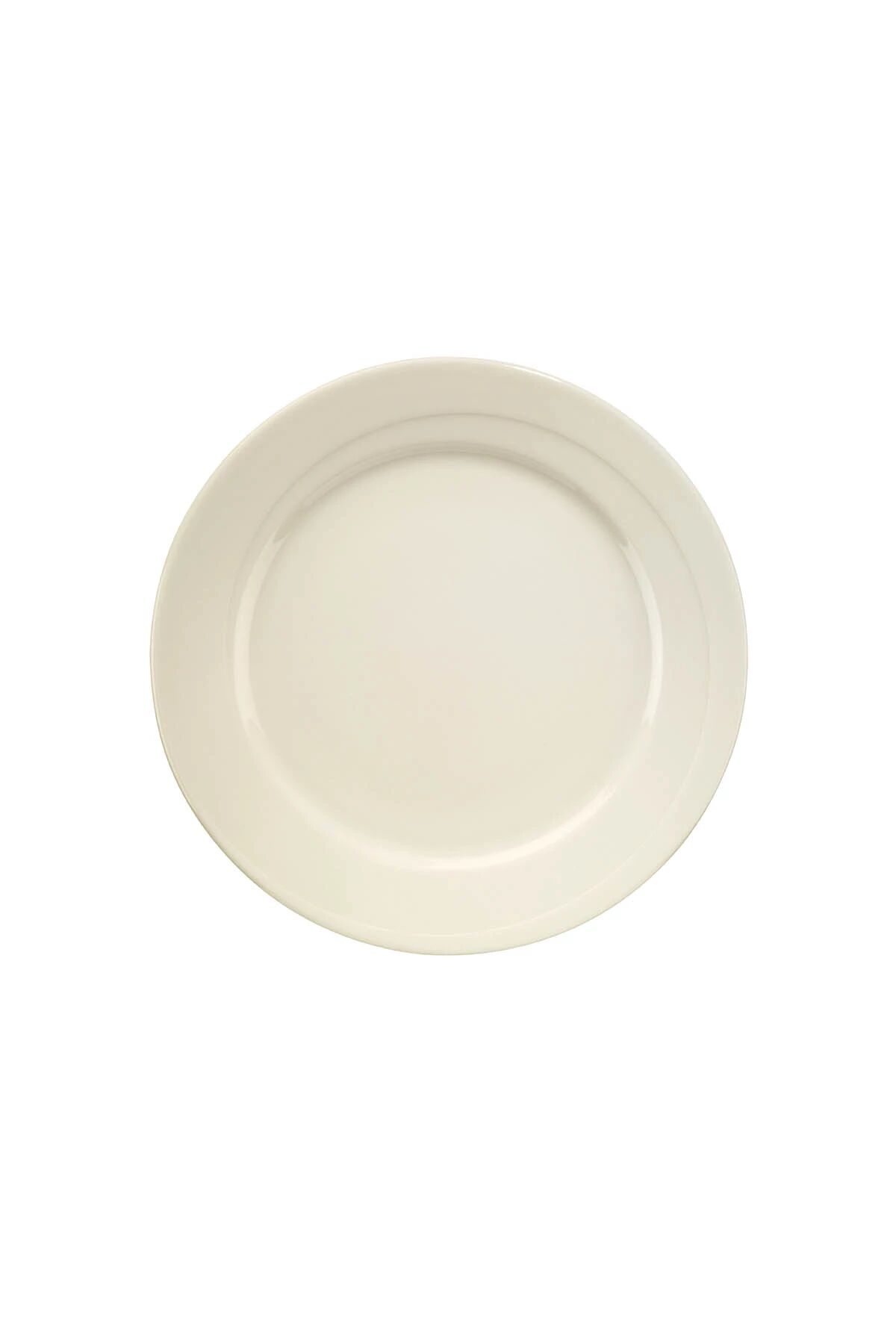 Clasico Dekorsuz Düz Tabak 25 Cm