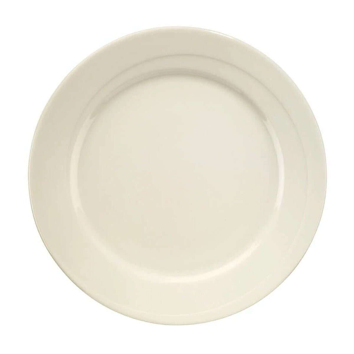Clasico Dekorsuz Düz Tabak 25 Cm